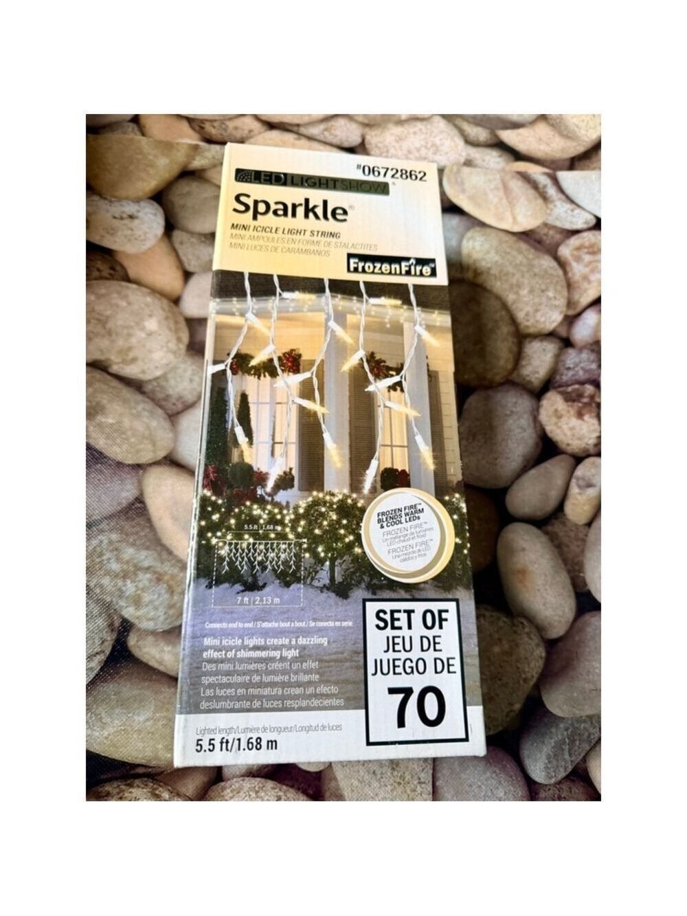 Sparkle Icicle String lights-Led Light Show
